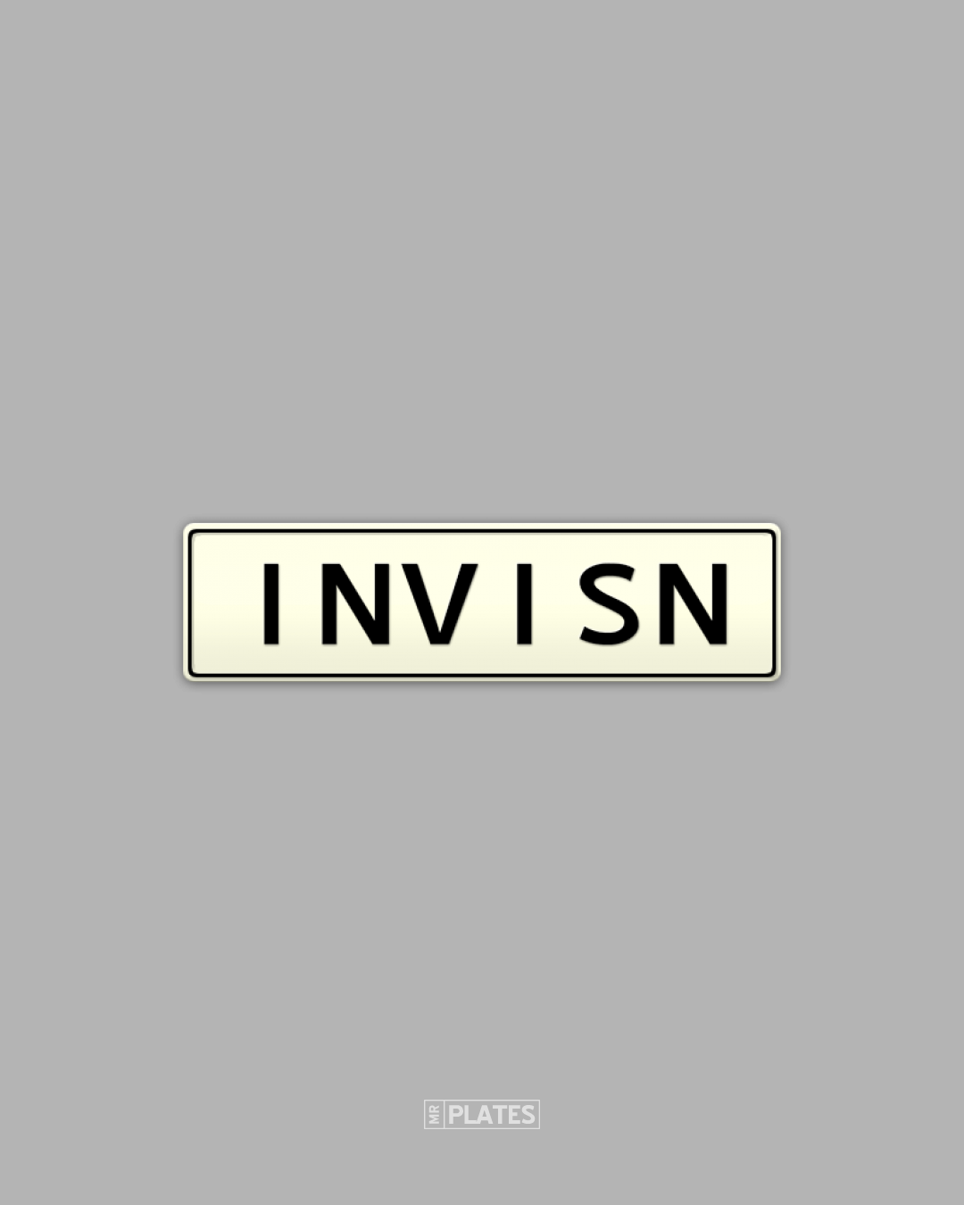 INVISN (Invision, Envision) Number Plates For Sale, VIC MrPlates