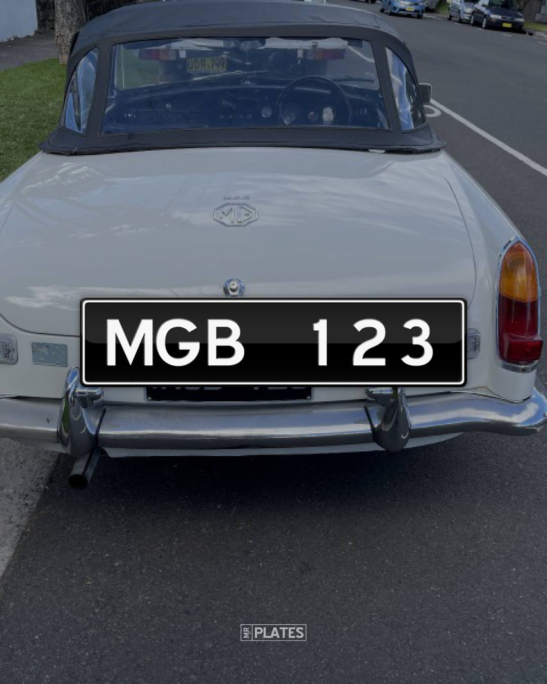 MGB 123 Number Plates For Sale, TAS MrPlates