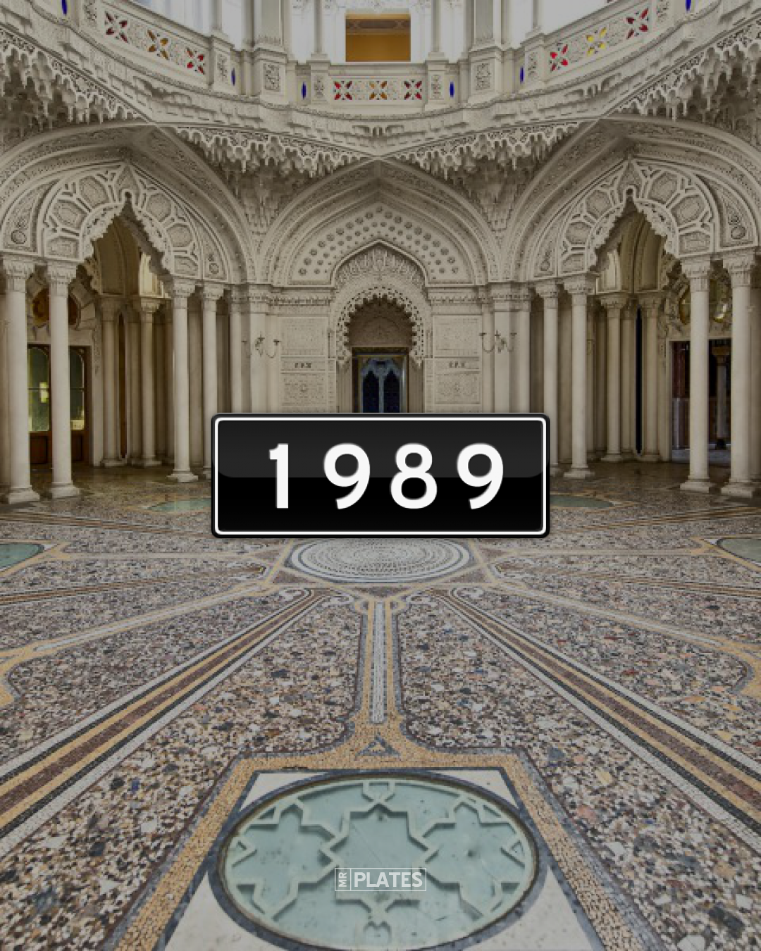 1989 (Historical 1989) Number Plates For Sale, SA MrPlates