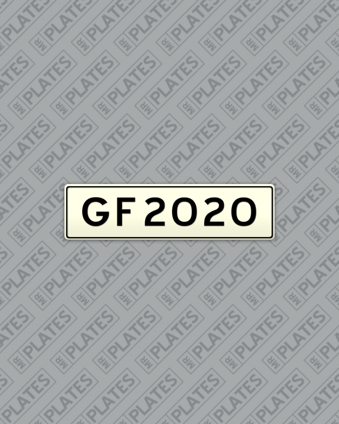 GF2020 (Grand Final 2020) Number Plates For Sale, VIC MrPlates