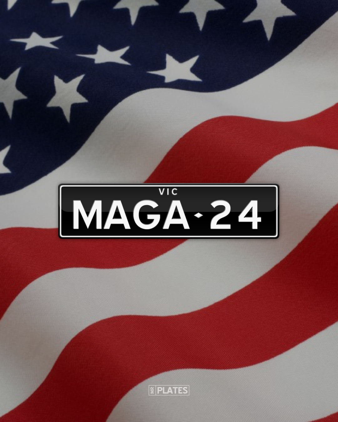 Maga Number MAGA·24 (Make America Great Again 2024) Number Plates For Sale, VIC ...