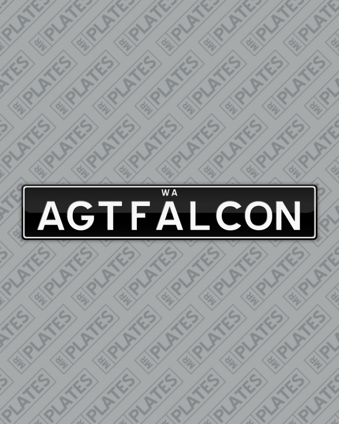 AGTFALCON (GT Falcon Custom Plates) Number Plates For Sale, WA MrPlates