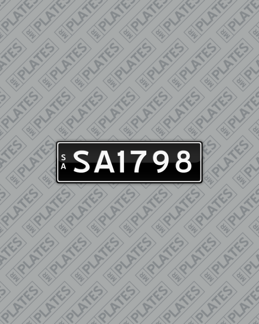 SA1798 (SA 1798) Number Plates For Sale, SA - MrPlates