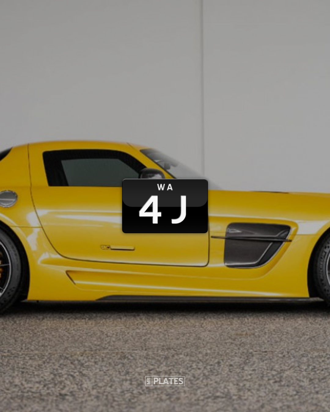 4J Number Plates For Sale, WA - MrPlates