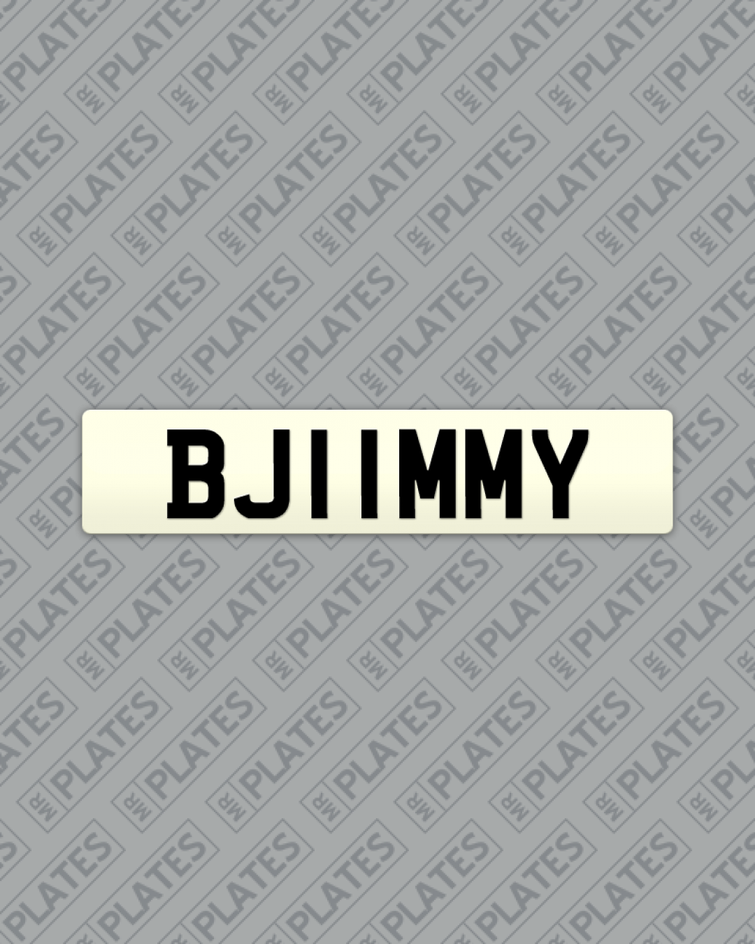 BJ11MMY (Jimmy) Number Plates For Sale MrPlates