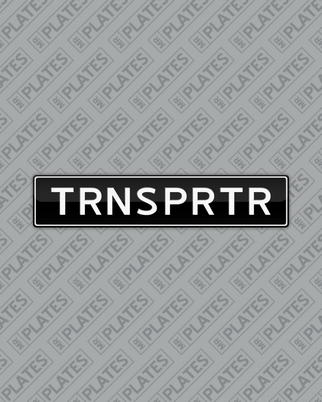 TRNSPRTR (TRANSPORTER) Number Plates For Sale, WA MrPlates