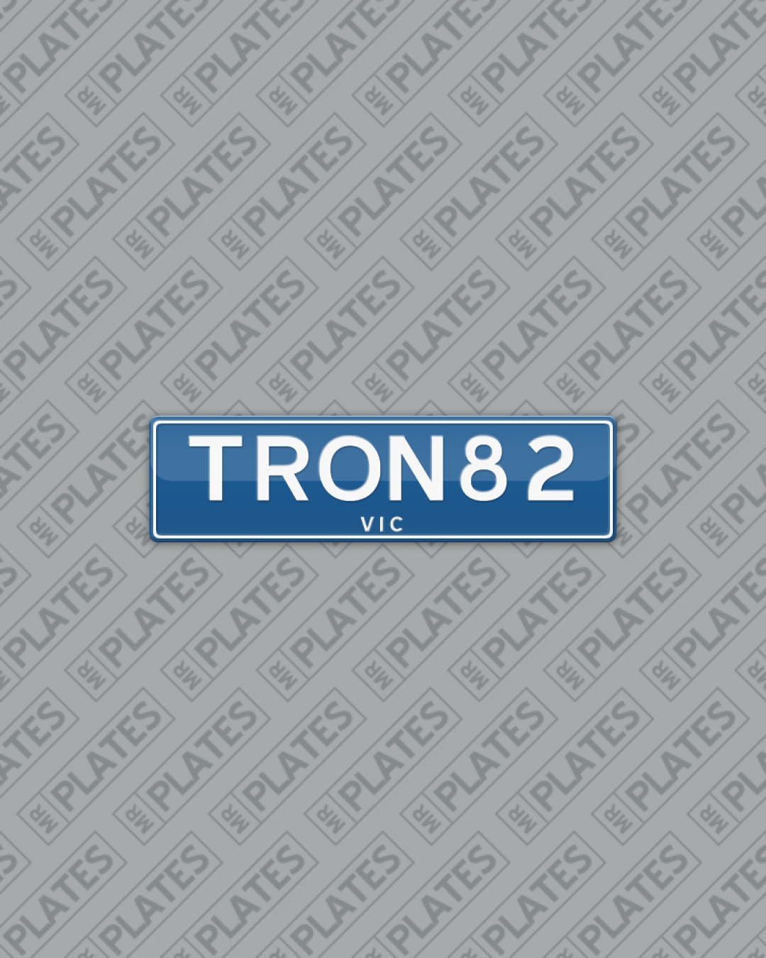 TRON82 (TRON 1982) Number Plates For Sale, VIC - MrPlates