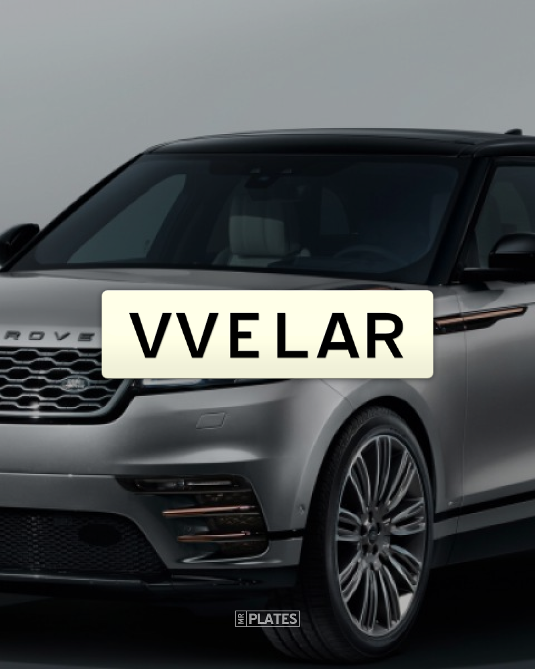 VVELAR (Range Rover Velar) Number Plates For Sale, VIC - MrPlates