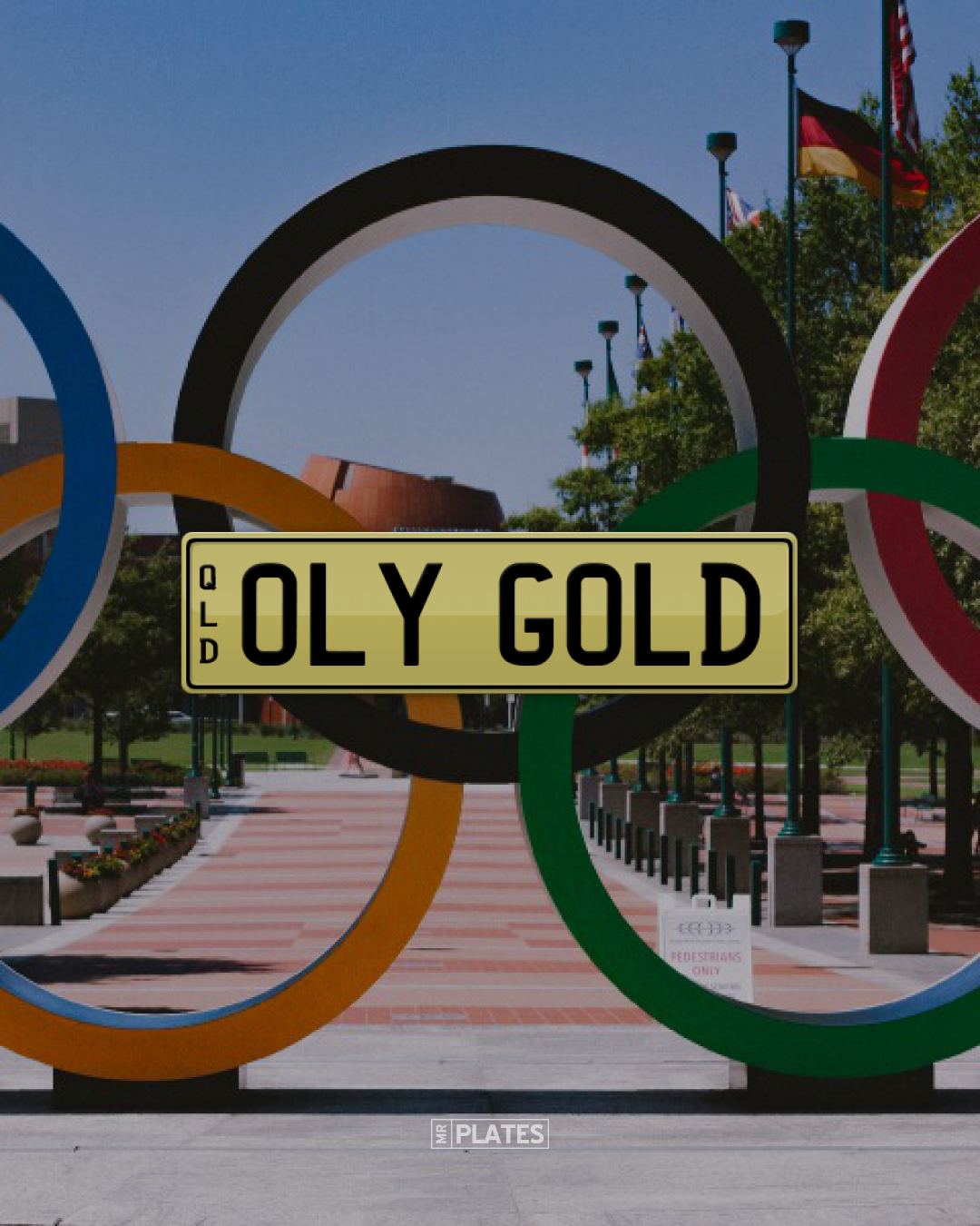 OLY GOLD (Olympic Gold) Number Plates For Sale, QLD MrPlates