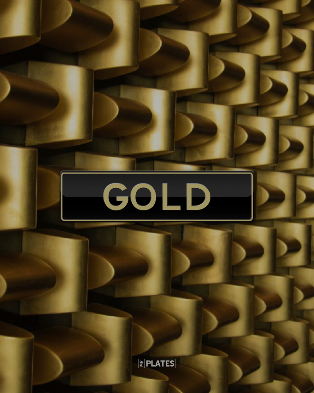 GOLD Number Plates For Sale, SA MrPlates