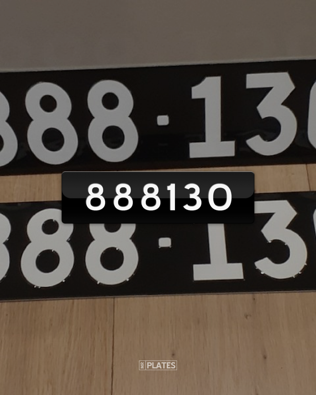 888130 (6 Digit Custom Plate) Number Plates For Sale, VIC MrPlates