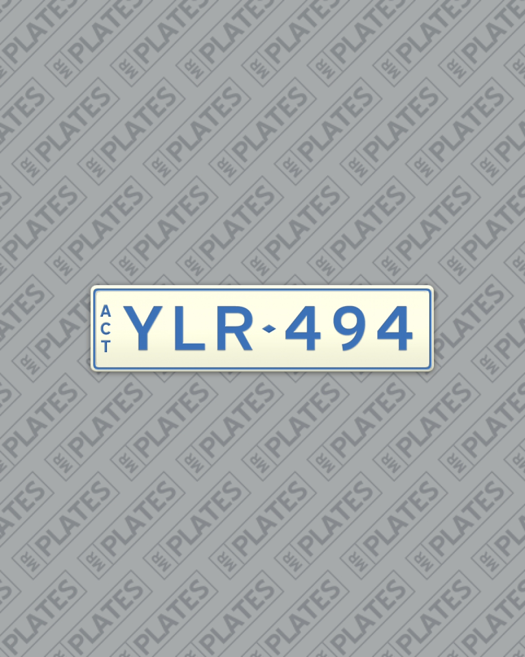 YLR·494 (YLR494 LandRover L494(Range Rover Sport)) Number Plates For