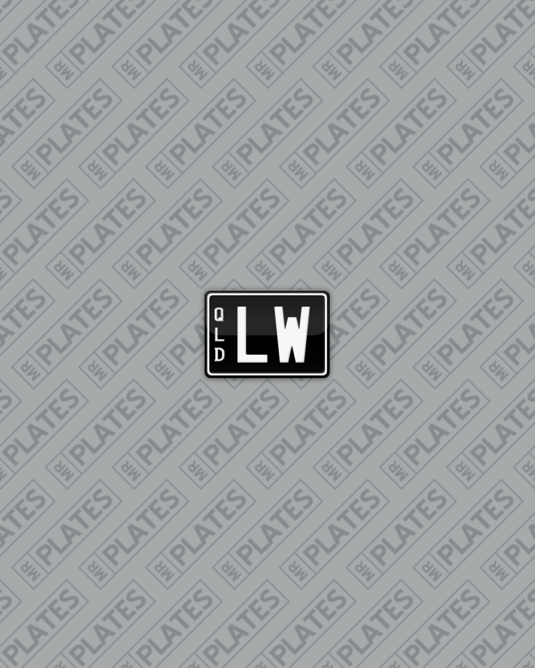 LW Number Plates For Sale, QLD - MrPlates