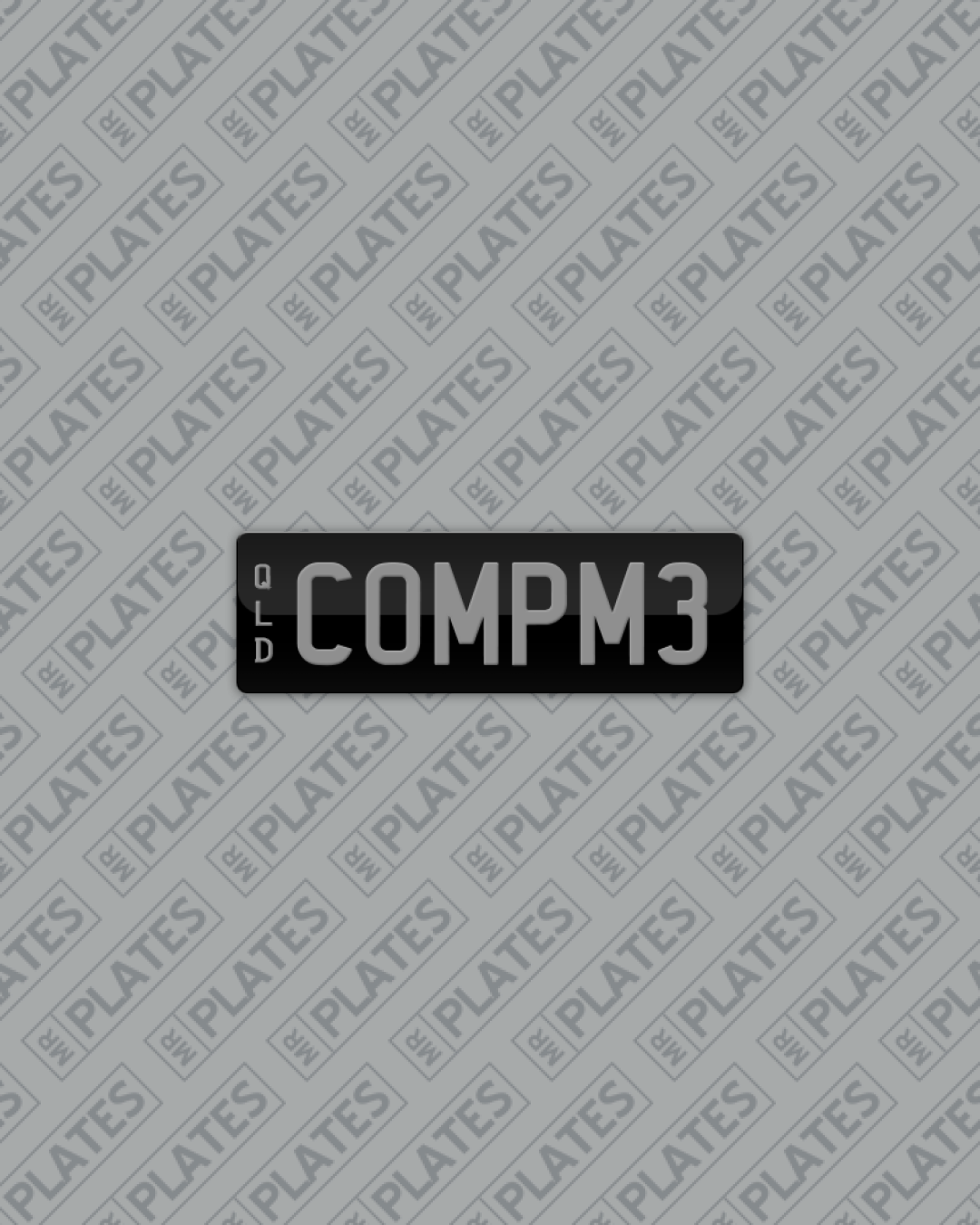 COMPM3 (COMPETITION M3) Number Plates For Sale, QLD - MrPlates
