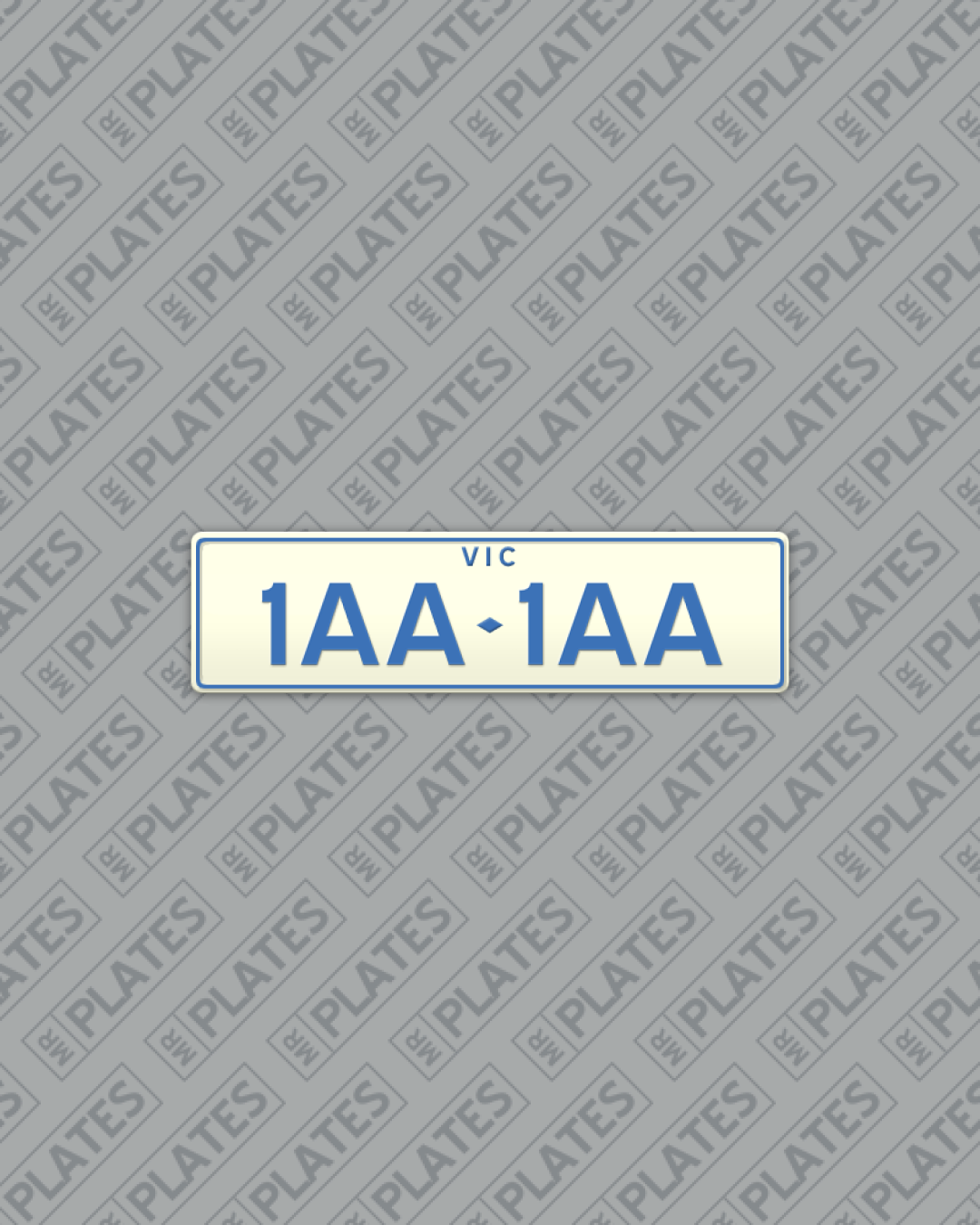 1AA·1AA (Miscellaneous Double Doubles) Number Plates For Sale, VIC ...