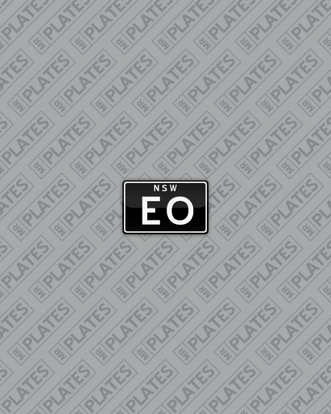 EO Number Plates For Sale, NSW MrPlates
